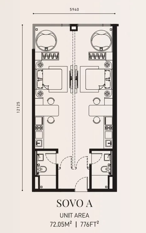 SOVO A floor plan