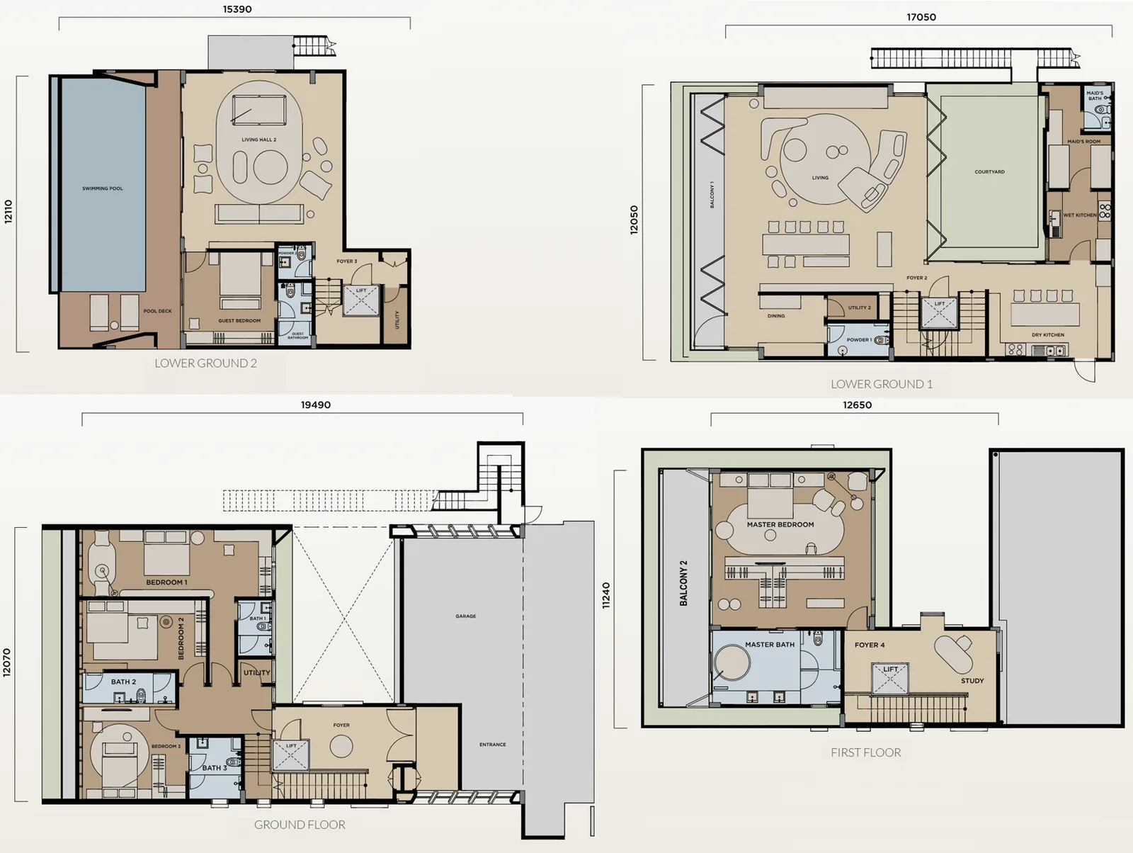AURA floor plan